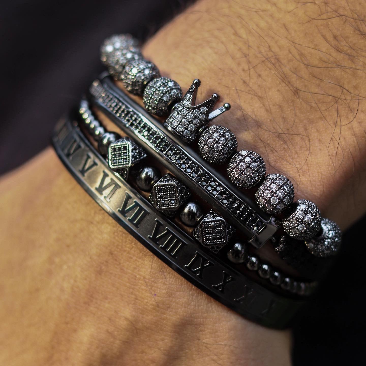 4pcs Luxury bracelet set