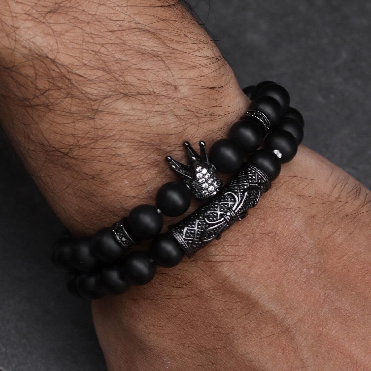 Crown bracelet set