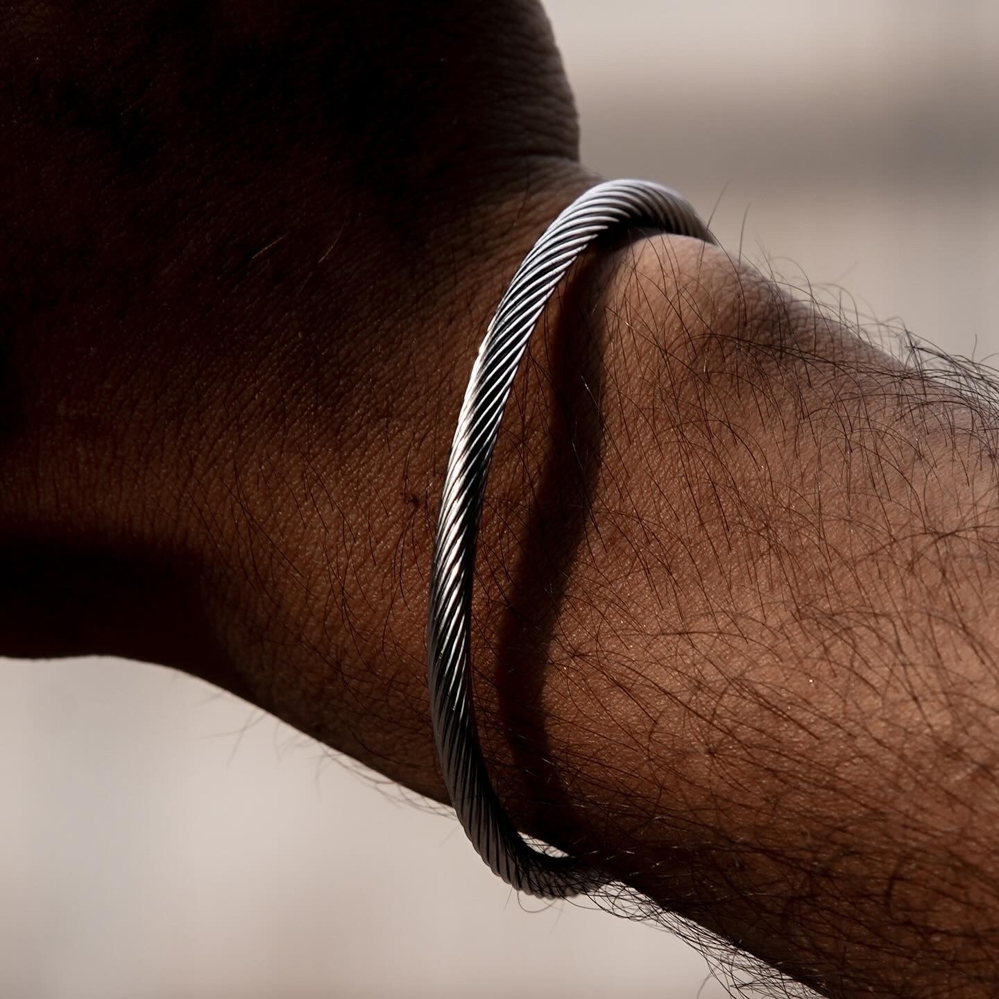 Hook bracelet (stainless steel)