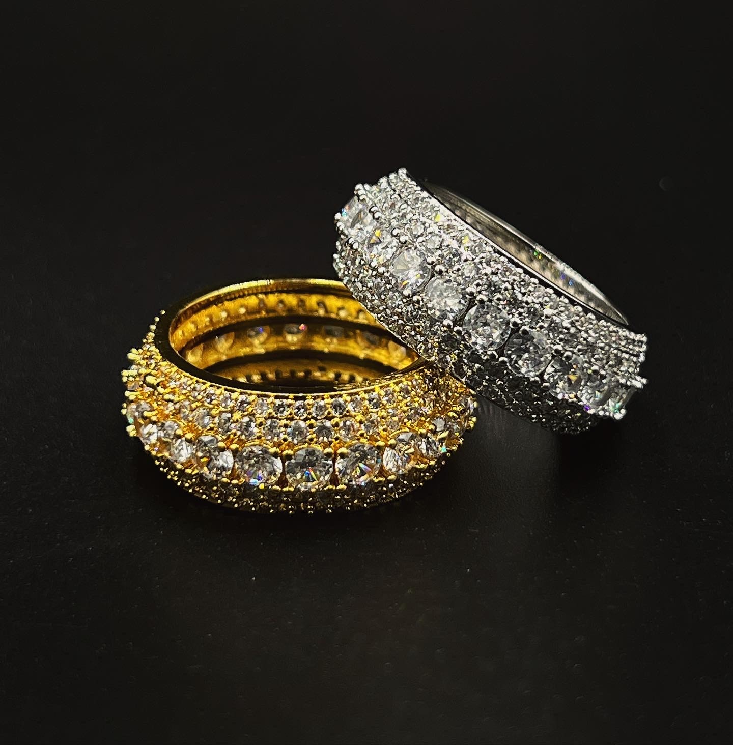 5 layer zircon ring