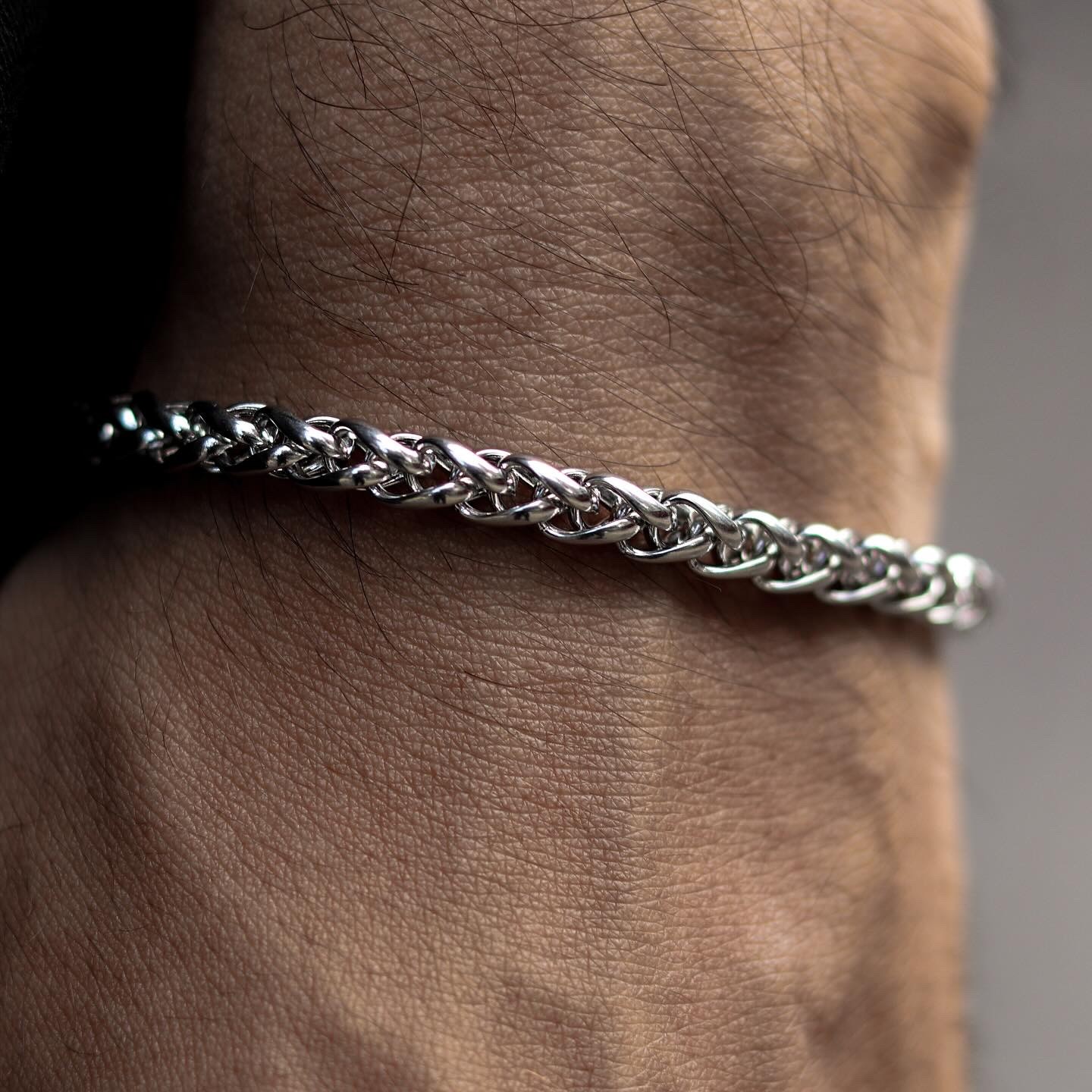 5mm Franco bracelet (stainless steel)