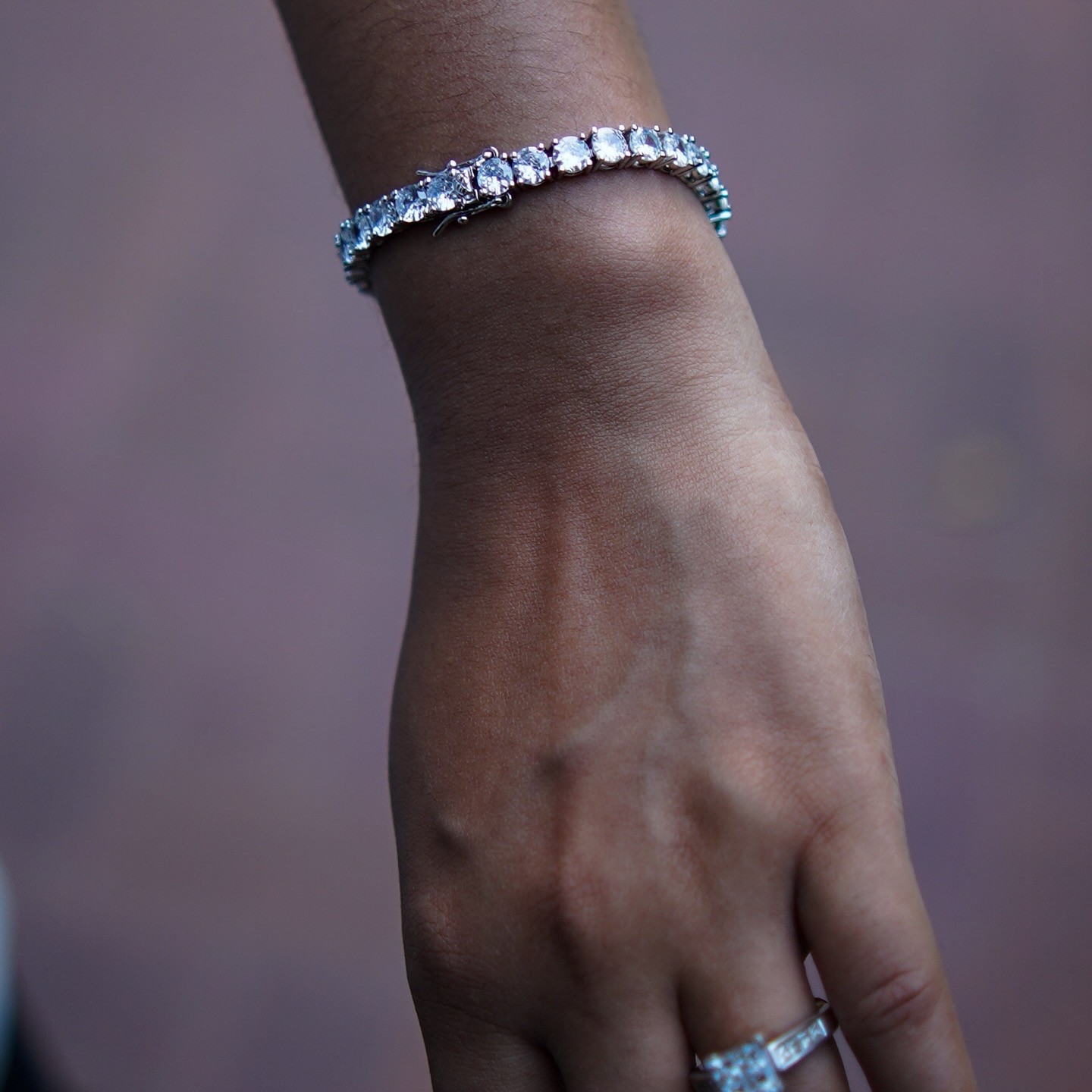Women’s Zircon tennis bracelet (5mm)